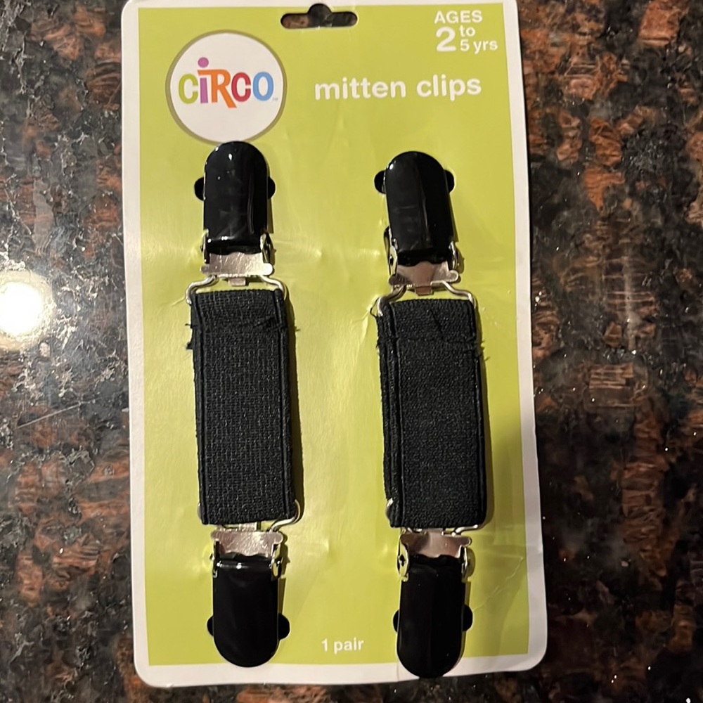 COPY - Mitten Clips for Mittens or Gloves sold as a set. Only one set available.